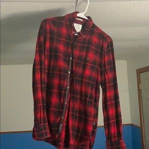 Black and red flannel